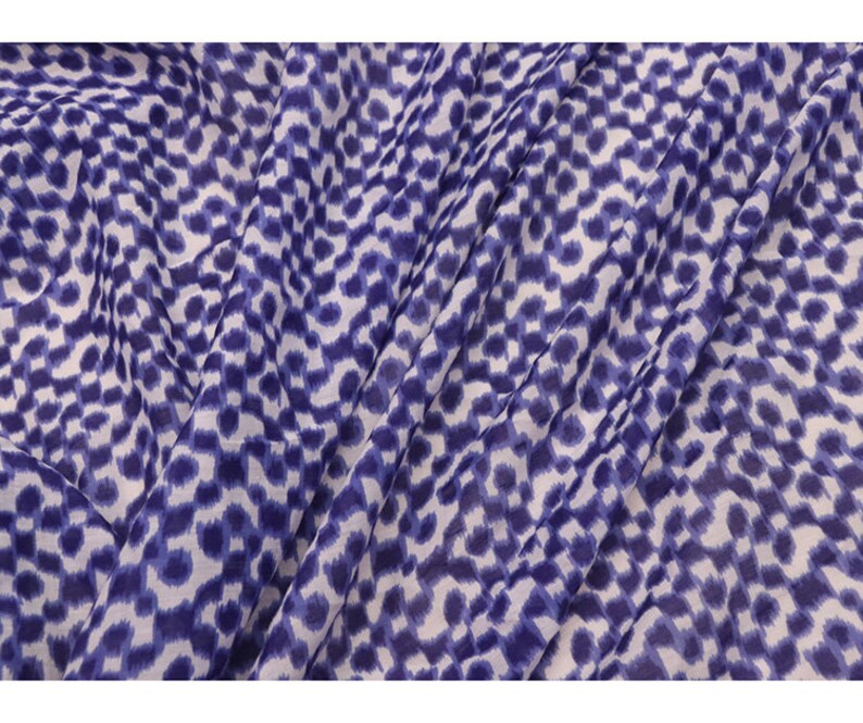 Print silky Fabric,Flower Silk Fabric By The Yard