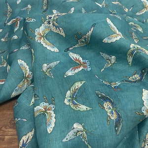 Druck Ramie Stoff Massenware