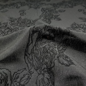 Brocade Fabric,Flower Jacquard Fabric By The Yard
