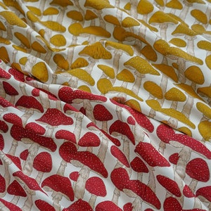 Soft Sheen Mushroom Jacquard Fabric By The Yard