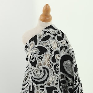 Embroidery Chiffon Fabric ,Chiffon Embroidered Fabric For Dress,Clothing,National Style Fabric By The Yard