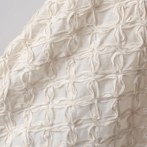 Flower Embroidery Chiffon Fabric By The Yard