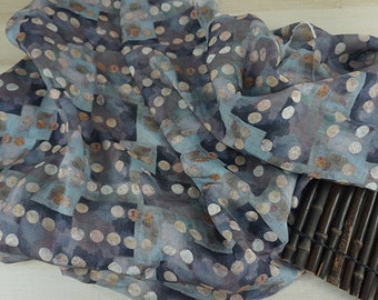 Printed Ramie Fabric By The Yard