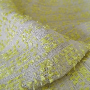 Tweed Mixed Color Fabric By The Yard