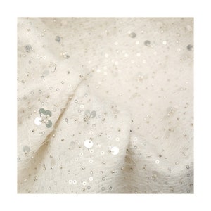 Tweed Fabric,Sequins Fabric,woven soft Fabric By The Yard