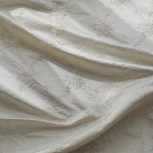 Flower Jacquard Brocade Fabric By The Yard