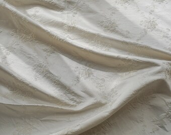 Flower Jacquard Brocade Fabric By The Yard