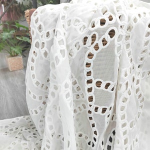 Embroidery Chiffon Fabric ,Chiffon Embroidered Fabric For Dress,Clothing,National Style Fabric By The Yard