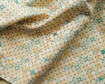Tela Jacquard de alambre dorado cortada a medida
