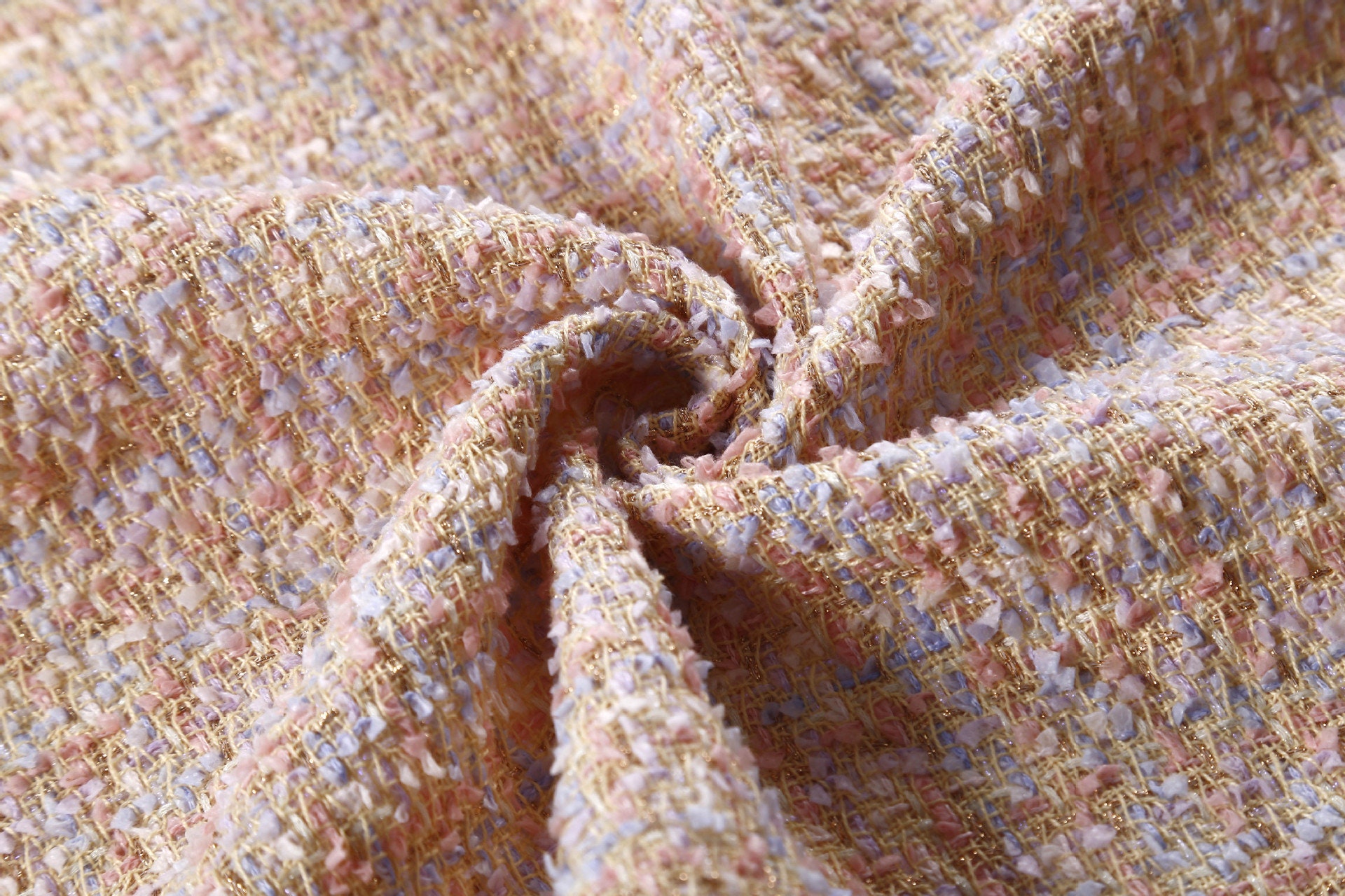 Tweed Color FabricWoven Soft Fabric By The Yard Etsy