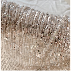 Sequins Lace Fabric,Bridal French Lace For wedding Dress,Embroidery Sequins floral Lace By The Yard
