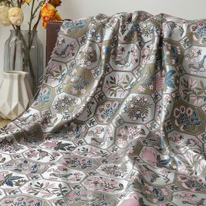Brocade Fabric,Jacquard Fabric By The Yard