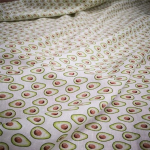 Printed Linen Fabric By The Yard