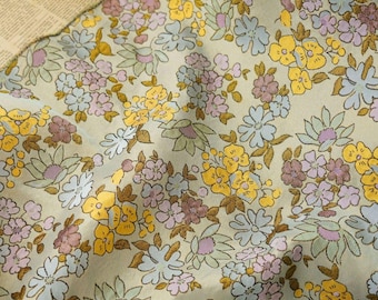 Flower Jacquard Brocade Fabric By The Yard