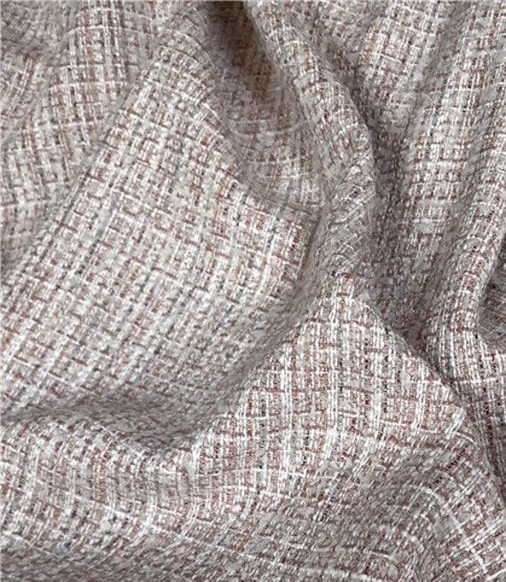 Wool tweed fabric by the yard sale