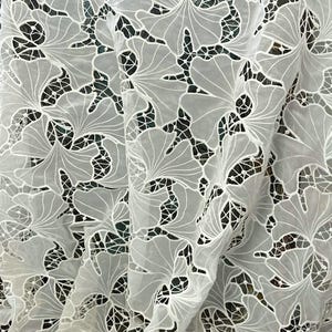 Embroidery Chiffon Fabric ,Chiffon Embroidered Fabric For Dress,Clothing,National Style Fabric By The Yard