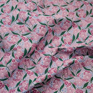 Flower Jacquard Fabric By The Yard