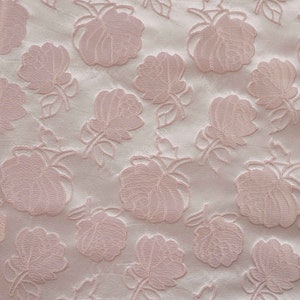 Brocade Fabric,Flower Jacquard Fabric By The Yard