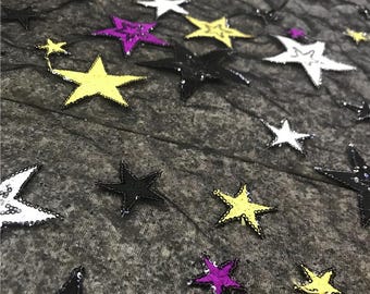High Quality Fantasy Embroidery Lace Fabric,Star Sequins Lace Fabric,Kid's Dress,Bridal Lace Fabric By The Yard