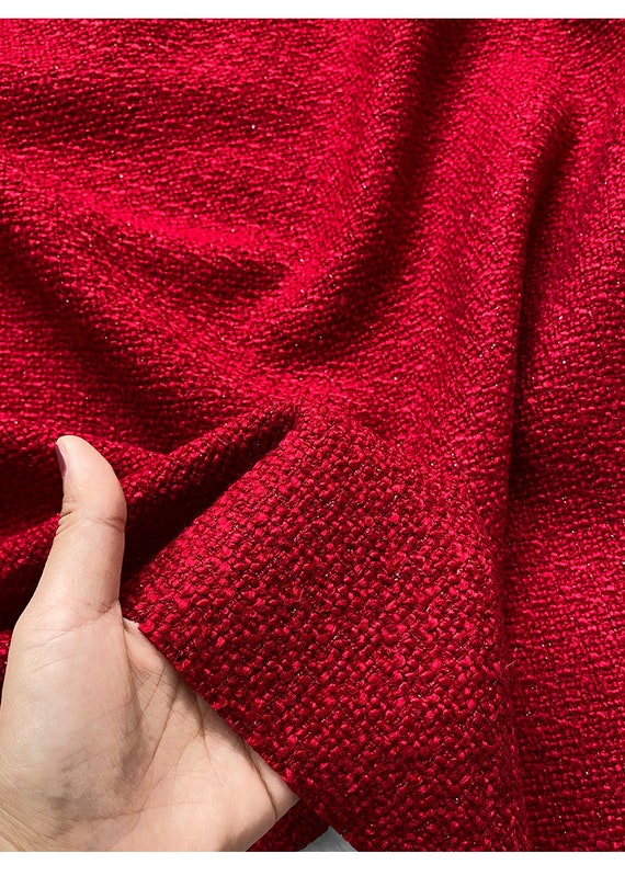 Tweed Fabric By the yard | Etsy