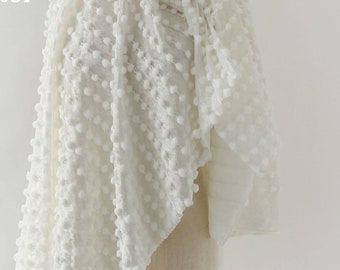 3D Dot Velvet Fabric By The Yard