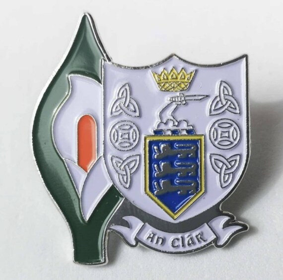 Clare Easter Lily Badge Carlow GAA Easter Lily 1916 Easter Etsy