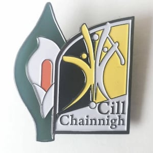 Kilkenny Easter Lily Badge - Kilkenny GAA Easter Lily 1916 Easter Rising Irish Ireland Irish Republic