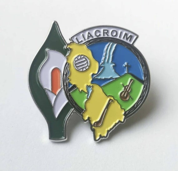 Leitrim Easter Lily Badge Leitrim GAA Easter Lily 1916 Etsy