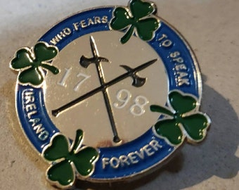 Irish Rebellion 1798 pin badge - Ireland Irish Republic
