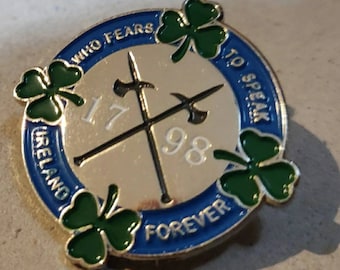 Irish Rebellion 1798 pin badge - Ireland Irish Republic