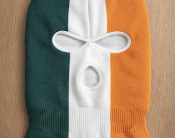 Pasamontañas estilo KNEECAP – Nuevo en embalaje original de la República de Irlanda y Palestina