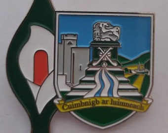 Limerick Easter Lily Badge - Limerick GAA Easter Lily 1916 Easter Rising Irish Ireland Irish Republic