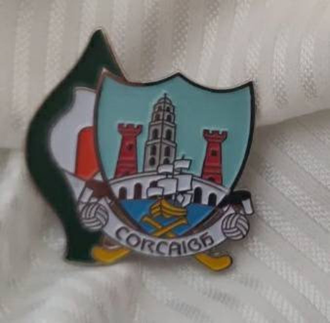 Cork Easter Lily Badge Cork GAA Easter Lily 1916 Easter Rising Irish
