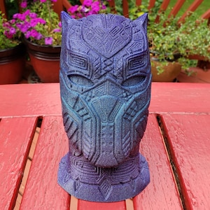 Black Panther Tiki Head 3d Print