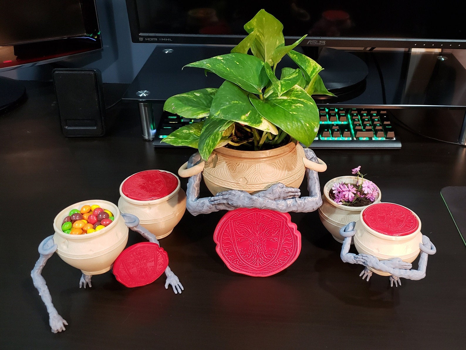 Alexander the Iron Fist Pot Guy 3D Printed Elden Ring Figure Etsy