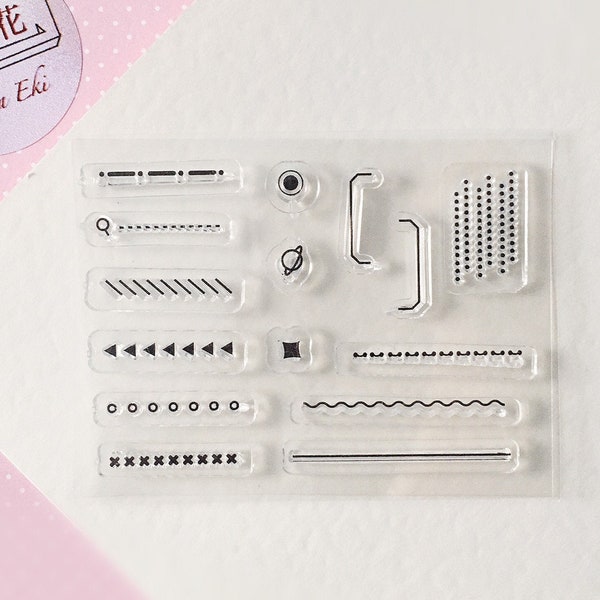 Japanese Clear Stamps Etsy