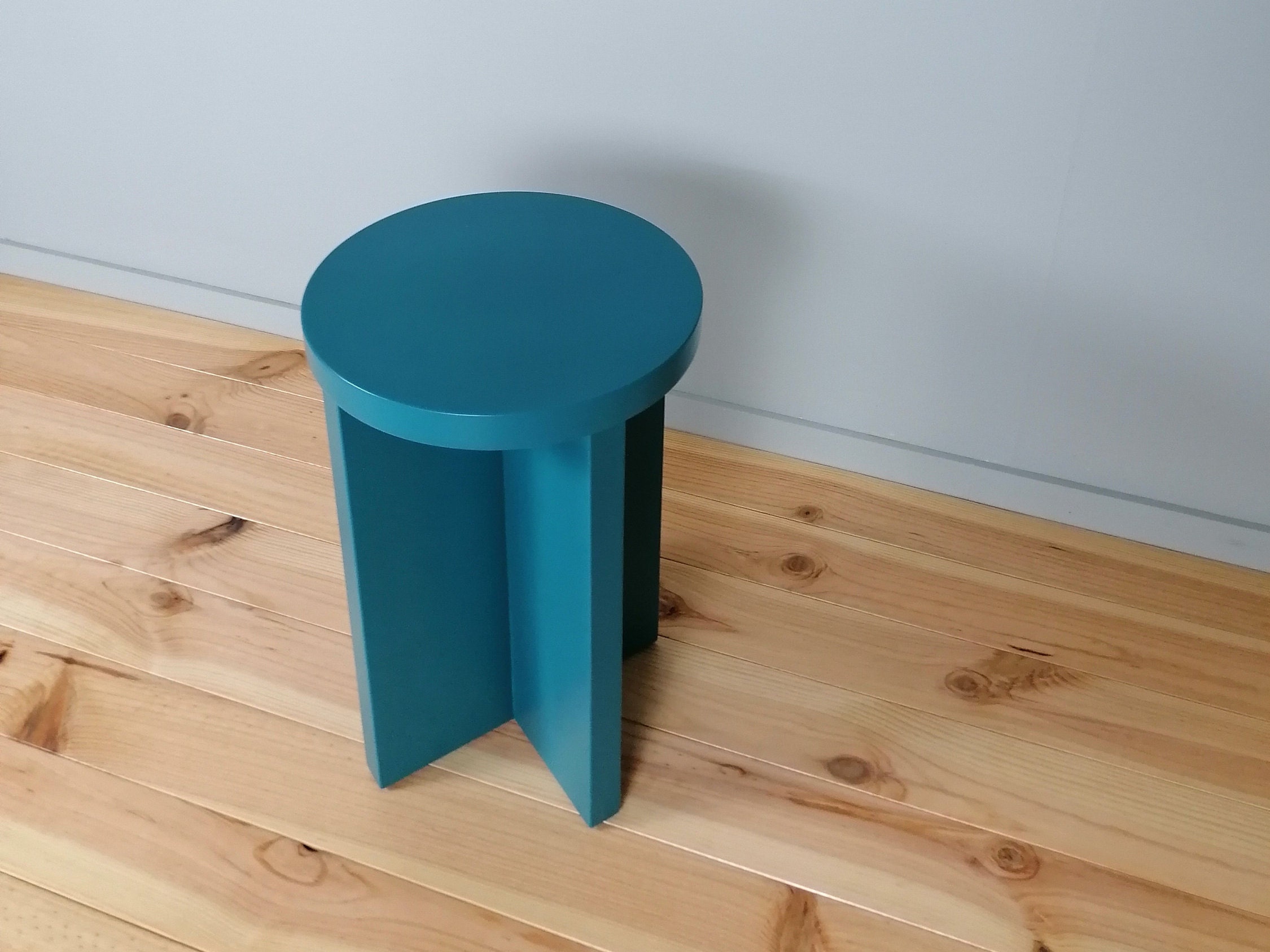 Green Jade WOODEN STOOLS Etsy