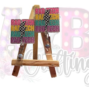 Rad Tech Colorful Badge Reel