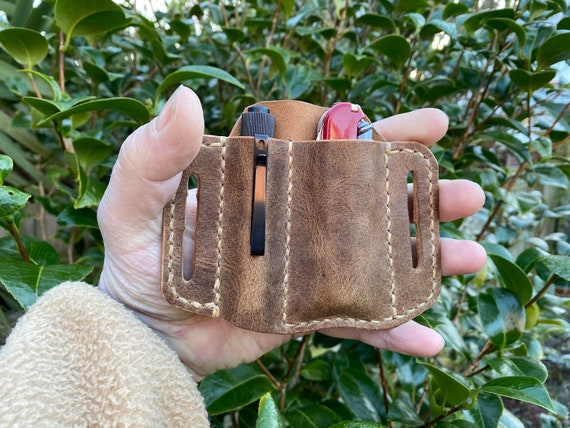 Buffalo Leather Belt Pouch