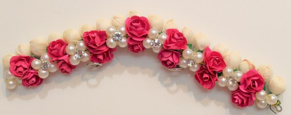 Welcome Fashion Indian Women Hair Gajra For Hair Bun Flower Etsy