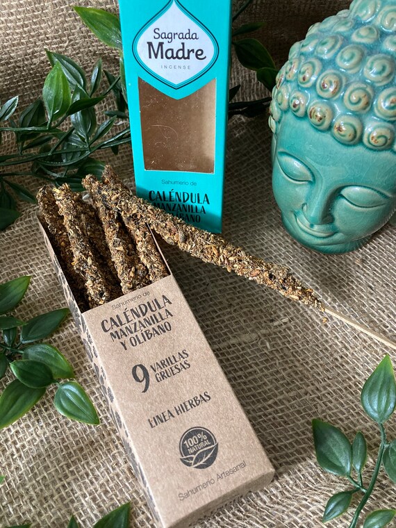 Sagrada Madre 9 Artisan Smudge Incense Sticks. Natural Etsy UK