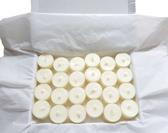 Homemade Box of Soy Tea Lights -Sandys Homemade Candles, Scented Candle, Handmade Candles, Homemade Candles