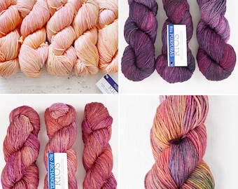 Malabrigo Rios Various Colour hand dyed yarn, worsted weight, Aran weight