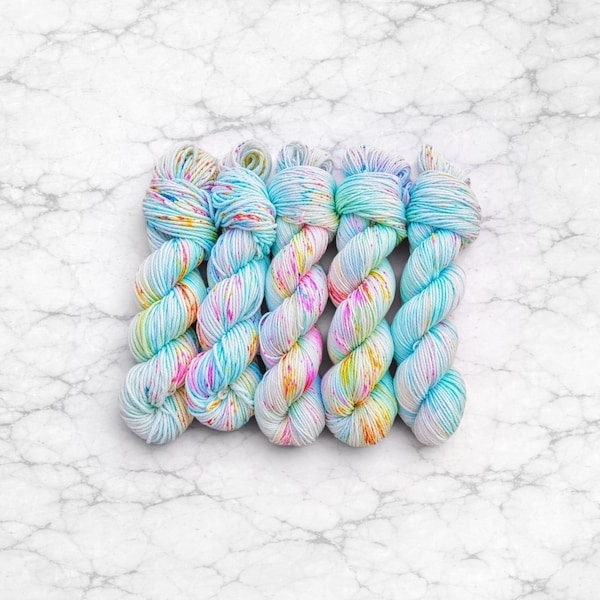 This is It, Hand Dyed Yarn, summer song themed yarn