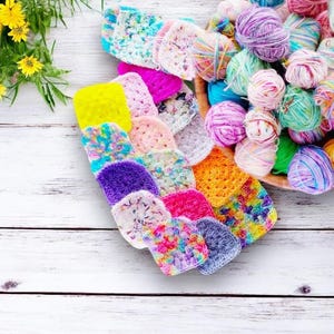 Hand-Dyed 20g Yarn Minis: Superwash Merino Wool, Sock/DK/Aran Weights