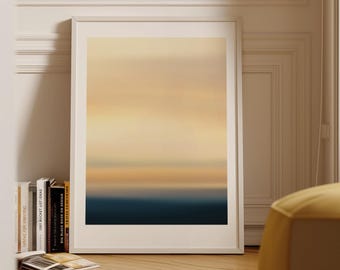Abstract landscape | minimalist photography | modern wall decor | LIGHTSCAPE #9