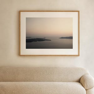 Fine Art Landscape Photography | Minimalist island landscape in soft evening colors | ISLANDSCAPE image 1