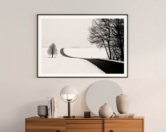 Art photography "Road" - photo print unframed or canvas print, various sizes