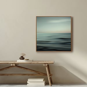 Art photography WAVES OF CALM- photo print or canvas print, unframed, various sizes