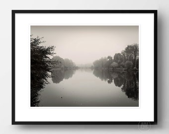 Art photography "QUIET RIVER" - photo print unframed or canvas print, various sizes